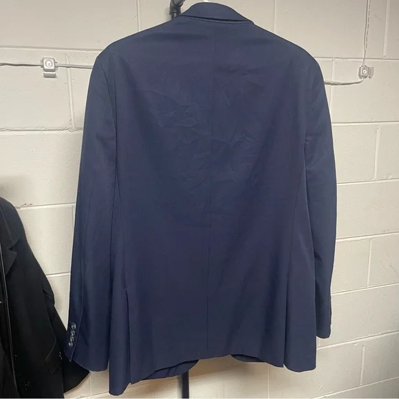 Apt. 9 Essential Extra Slim Fit Navy Blazer Jacket Men’s 42R Dress Coat - Picture 2 of 8